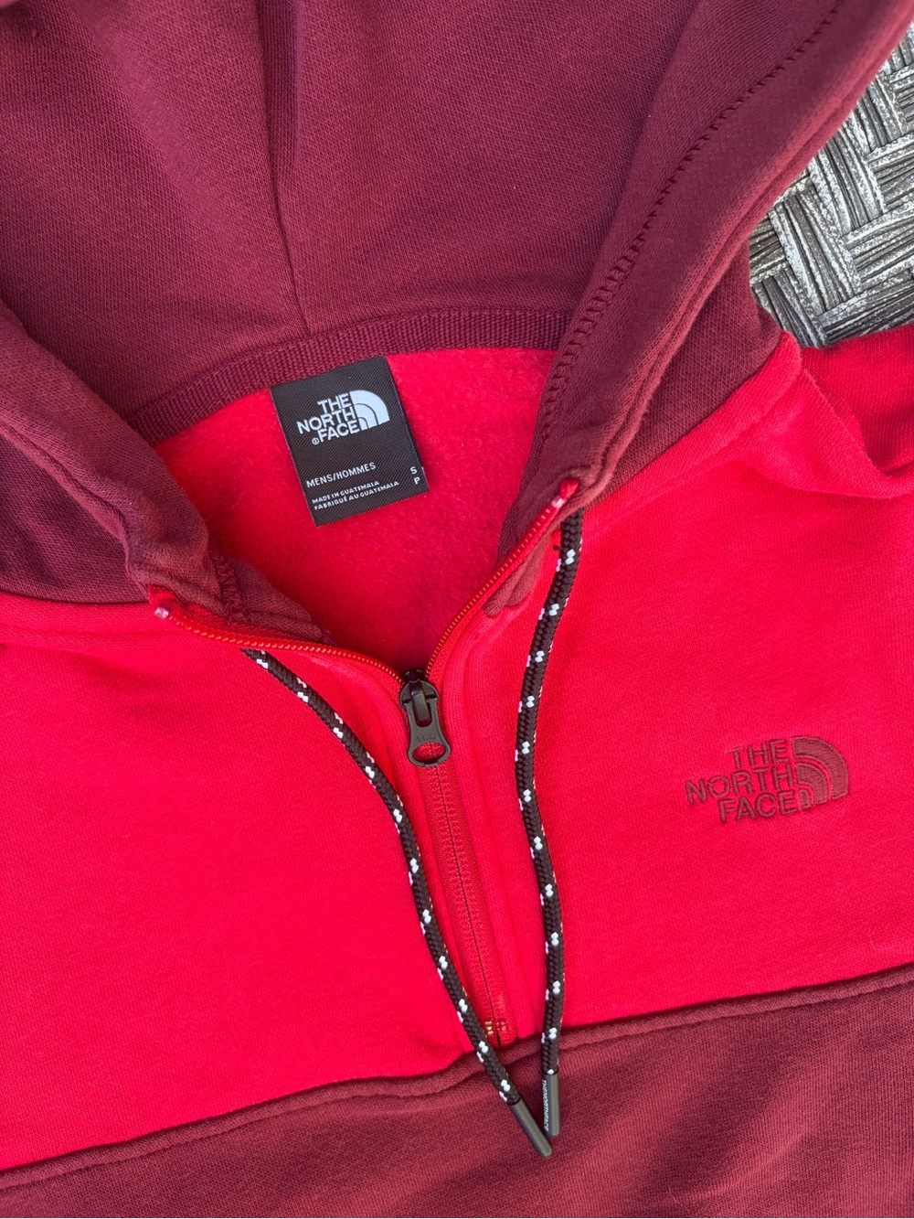 NorthFace 1/4 zip hoodie